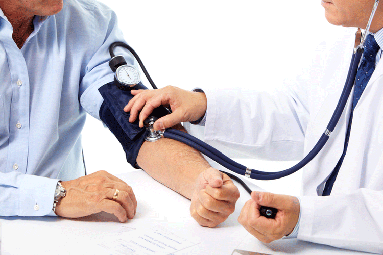 La presión arterial y la salud de los hombres